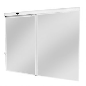 SEG - KIT PUERTA AUTOMATICA SLIDER BLDC 3.30M VIDRIO 01 HOJA- SEG
