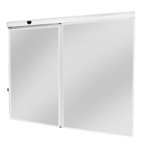 SEG - KIT PUERTA AUTOMATICA SLIDER BLDC 4.40M VIDRIO 02 HOJAS- SEG