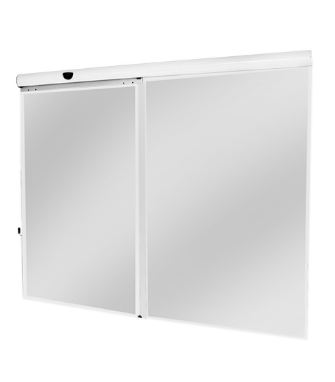 SEG - KIT PUERTA AUTOMATICA SLIDER BLDC 3.30M VIDRIO 01 HOJA- SEG