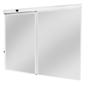 SEG - KIT PUERTA AUTOMATICA SLIDER BLDC 3.30M VIDRIO 02 HOJA- SEG