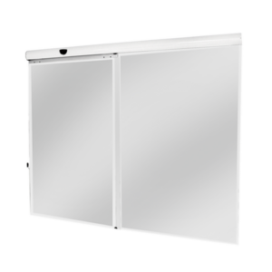SEG - KIT PUERTA AUTOMÁTICA SLIDER BLDC 4.40M VIDRIO 2 HOJAS